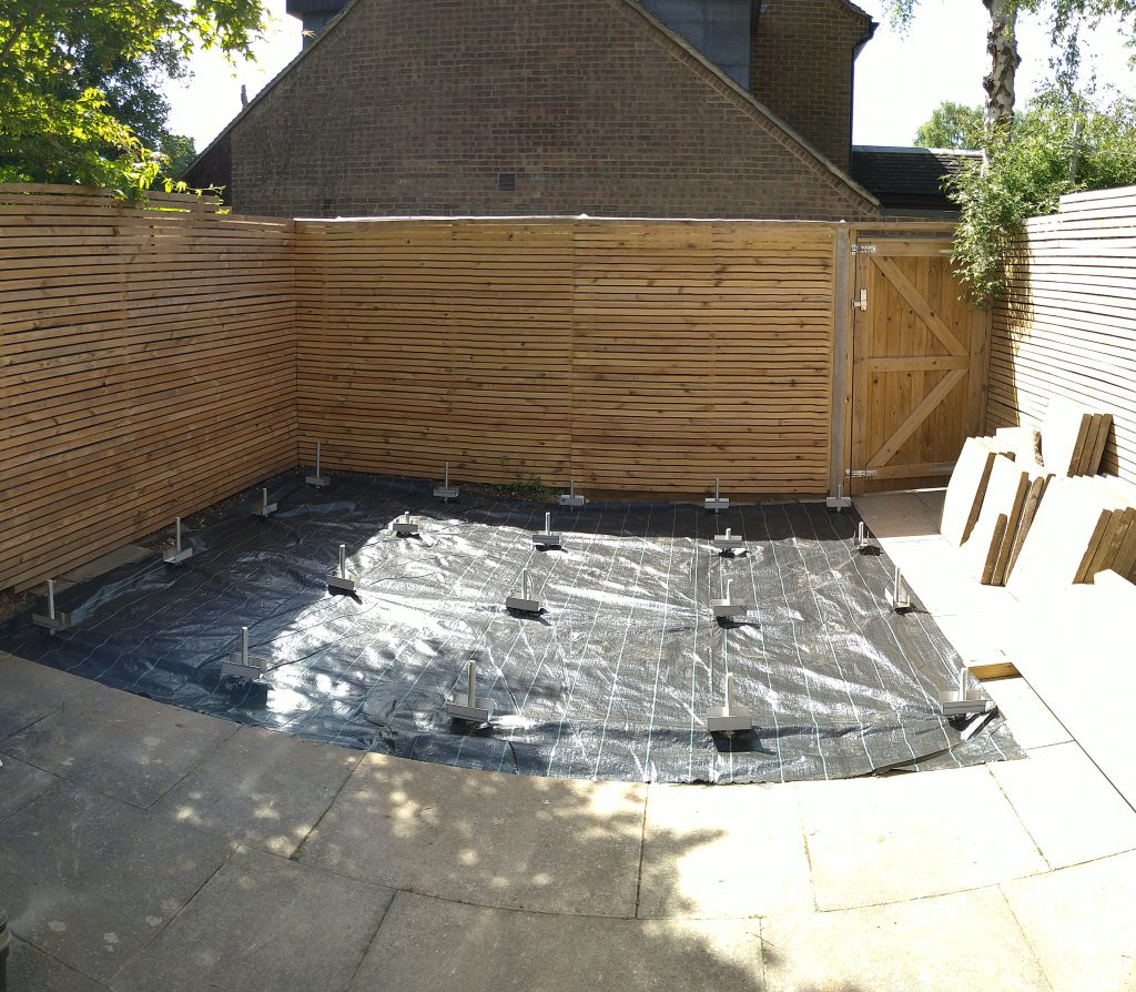 The Churchill Garden Room setup St Albans garden room
