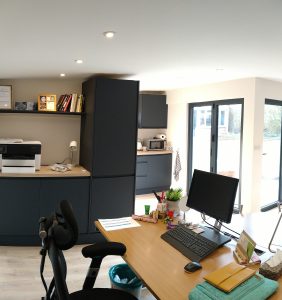 langley garden side room view St Albans garden room