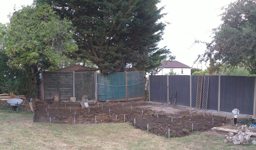 Langley Garden Room St Albans - Exterior Before (Needs Starting Setup)