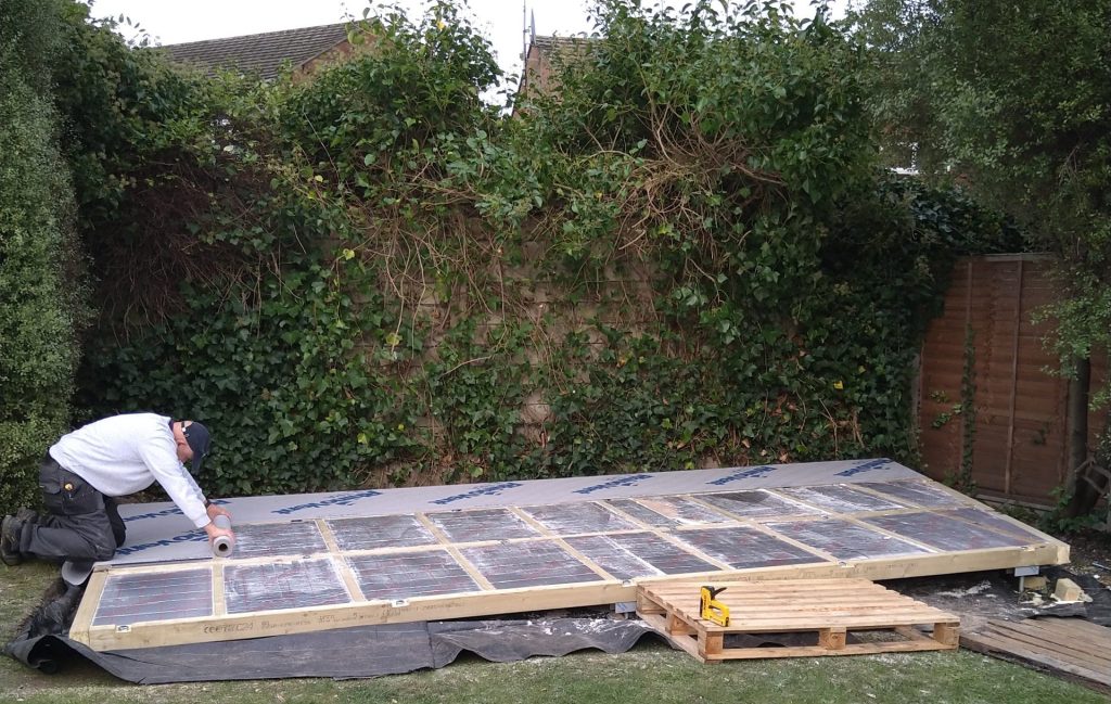 Orchard Garden Room in St Albans - Exterior Before (Project Start)