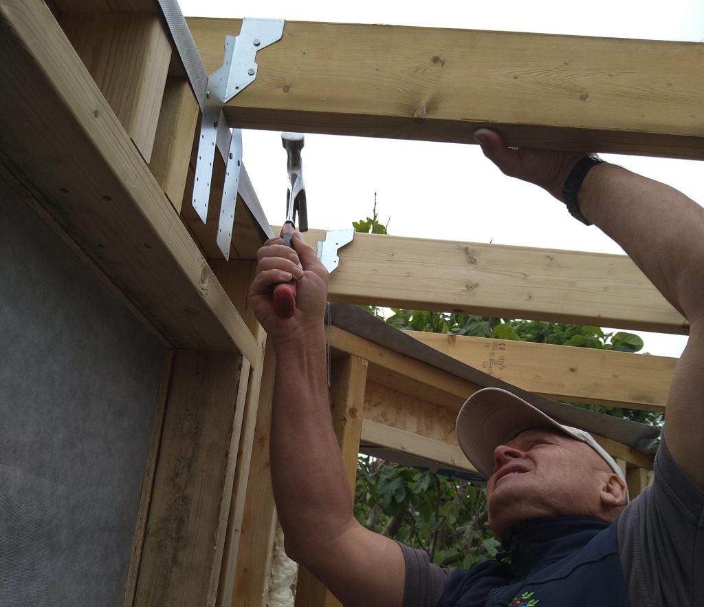 The Walton Garden Room in St Albans - Exterior (Build Wooden Office)