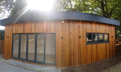 The Fairway Garden Room with Doors and Windows